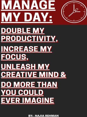 cover image of Manage My Day
